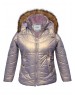 Girls Jacket Quilted Lavender